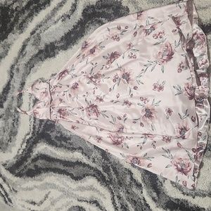 Prom dress, floral pink size 0 City Studio